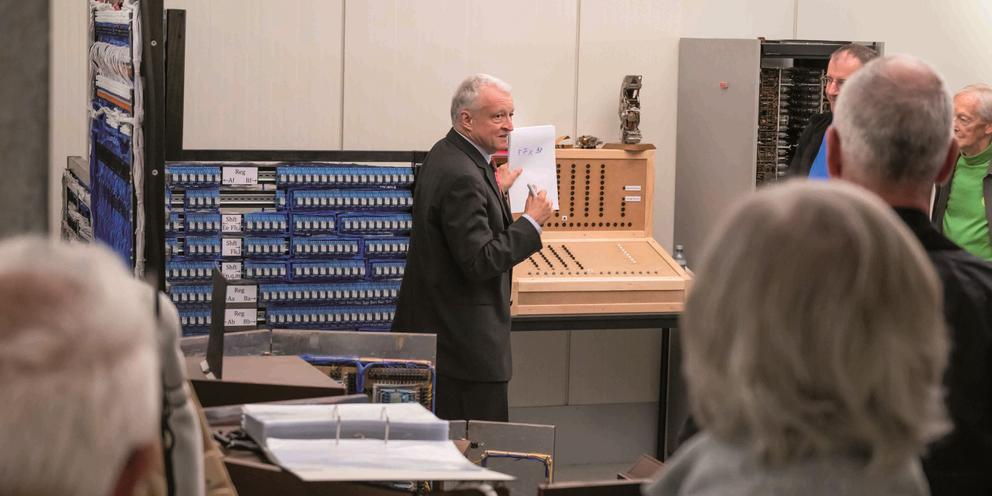 Bild von Vorführung: Z3 – Konrad Zuses Relais-Computer Mai