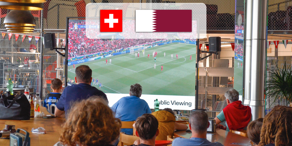 Bild von WM Public Viewing: Schweiz - Katar