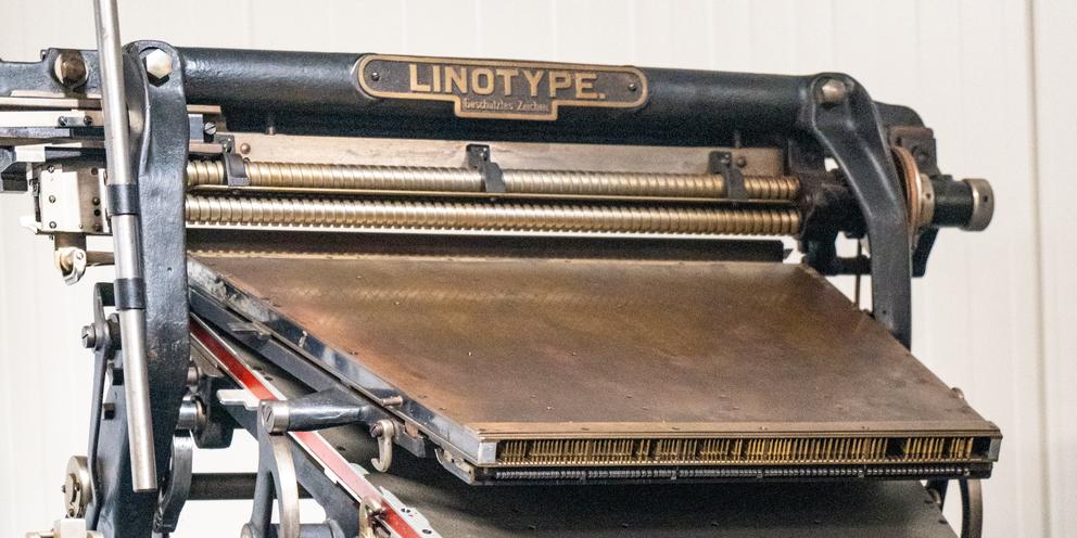 Bild von Vorführung: Linotype – Die Revolution des Buchdrucks Dezember