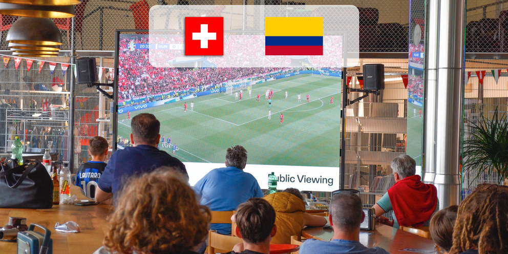 Bild von WM Public Viewing: Schweiz - Kolumbien